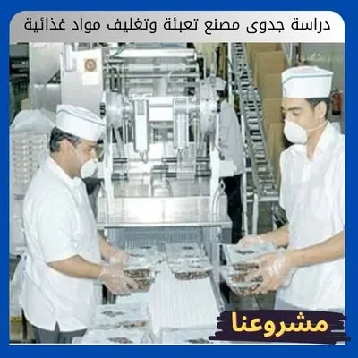 دراسة جدوى مصنع تعبئة وتغليف مواد غذائية: الإستثمار في مستقبل الصناعة الغذائية دراسة جدوى مصنع تعبئة وتغليف مواد غذائية1