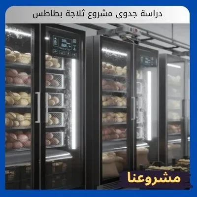 دراسة جدوى مشروع ثلاجة بطاطس