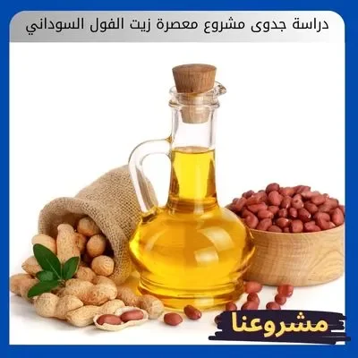 دراسة جدوى مشروع معصرة زيت الفول السوداني2