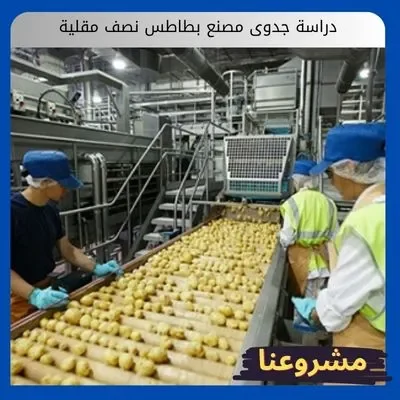 دراسة جدوى مصنع بطاطس نصف مقلية دراسة جدوى مصنع بطاطس نصف مقلية