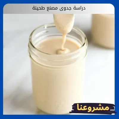 دراسة جدوى مصنع طحينة