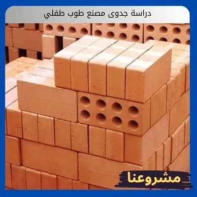 دراسة جدوى مصنع طوب طفلي: استثمار نوعي في مواد البناء خفيفة الوزن والعزل الممتاز دراسة جدوى مصنع طوب طفلي