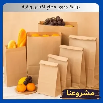 دراسة جدوى مصنع اكياس ورقية
