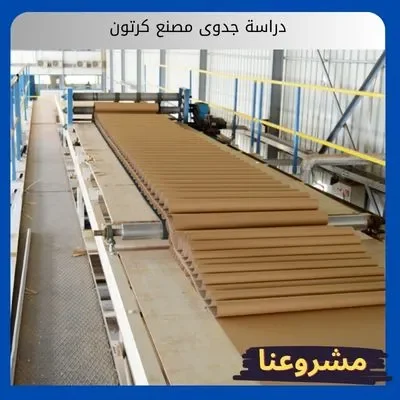 دراسة جدوى مصنع كرتون