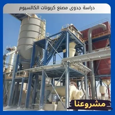 دراسة جدوى مصنع كربونات الكالسيوم