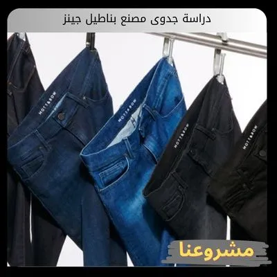 دراسة جدوى مصنع بناطيل جينز