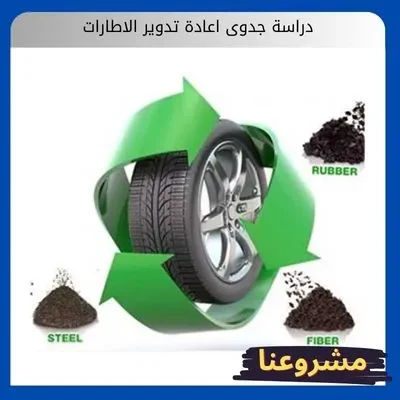 دراسة جدوى اعادة تدوير الاطارات