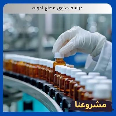 دراسة جدوى مصنع ادويه