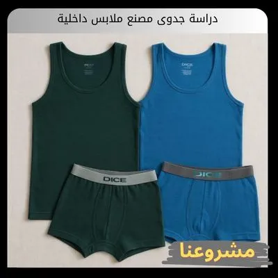 دراسة جدوى مصنع ملابس داخلية