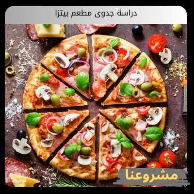 دراسة جدوى مطعم بيتزا