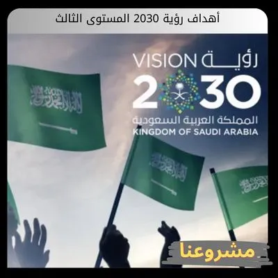 أهداف رؤية 2030 المستوى الثالث