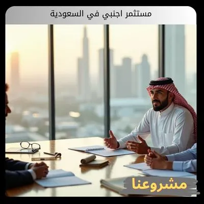 مستثمر اجنبي في السعودية