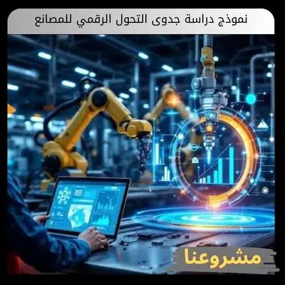 نموذج دراسة جدوى التحول الرقمي للمصانع