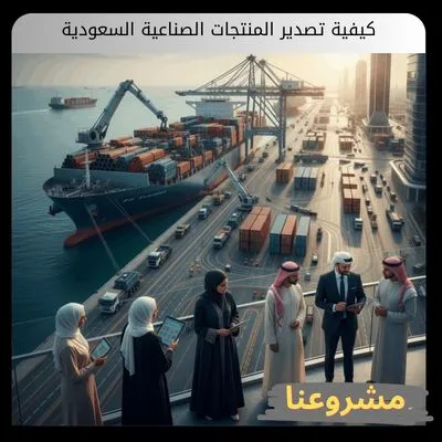كيفية تصدير المنتجات الصناعية السعودية