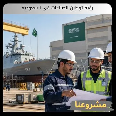 رؤية توطين الصناعات في السعودية
