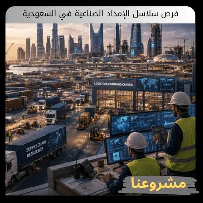 فرص سلاسل الإمداد الصناعية في السعودية