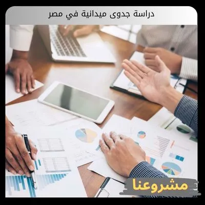 دراسة جدوى ميدانية في مصر | دليل الاستثمار الآمن وتطوير المشاريع دراسة جدوى ميدانية في مصر
