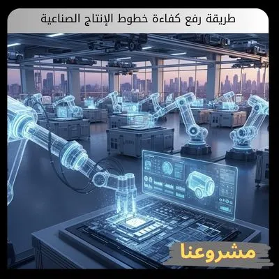 طريقة رفع كفاءة خطوط الإنتاج الصناعية طريقة رفع كفاءة خطوط الإنتاج الصناعية