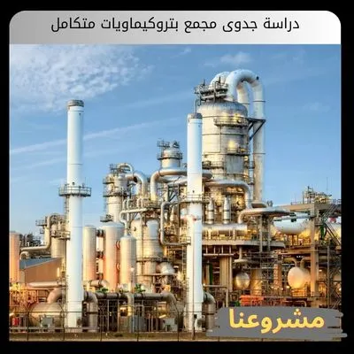دراسة جدوى مجمع بتروكيماويات متكامل: الدليل الإستثماري الشامل دراسة جدوى مجمع بتروكيماويات متكامل