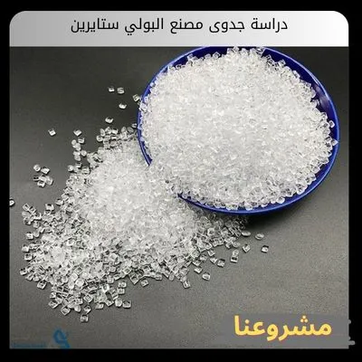 دراسة جدوى مصنع البولي ستايرين: الدليل الفني والاستثماري المتكامل دراسة جدوى مصنع البولي ستايرين