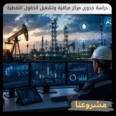 دراسة جدوى مركز مراقبة وتشغيل الحقول النفطية: الاستثمار والتشغيل دراسة جدوى مركز مراقبة وتشغيل الحقول النفطية