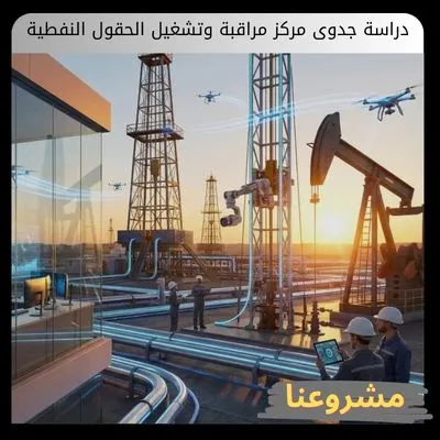 دراسة جدوى مركز مراقبة وتشغيل الحقول النفطية